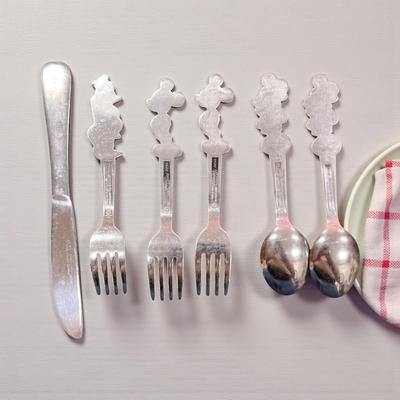 Disney Children's Flatware by Bonny Made in Japan