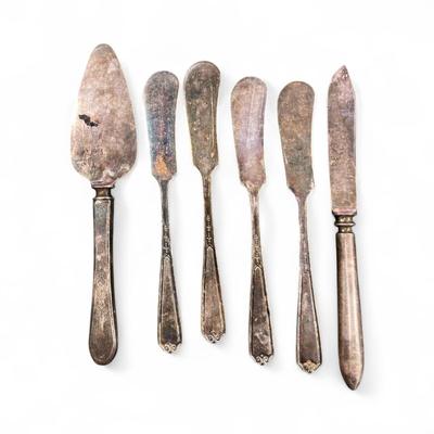 Vintage Silver Plated Flatware Items