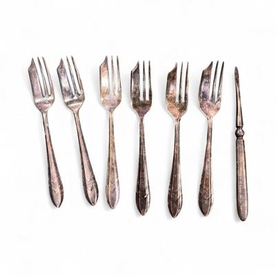 Vintage Silver Plated Flatware Items