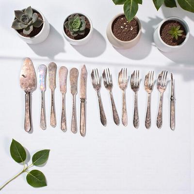 Vintage Silver Plated Flatware Items