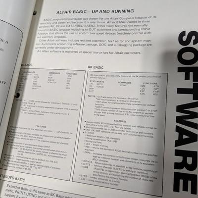 MITS Altair 8800 Original Microcomputer