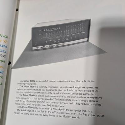 MITS Altair 8800 Original Microcomputer