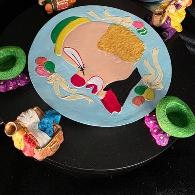 Vintage Collectible Clown Circus Band Miniature Tea Set – With Original Box