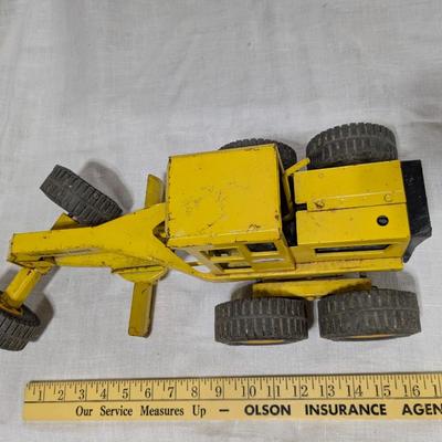 Vintage 1960's Pressed Steel Tonka Road Grader