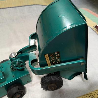 Vintage 1950's Structo Rocker Steel Toy Construction Vehicle