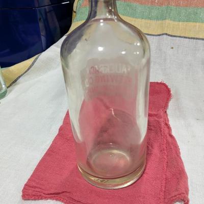 FAUERBACH BREWING CO. MADISON CLEAR SELTZER BOTTLE