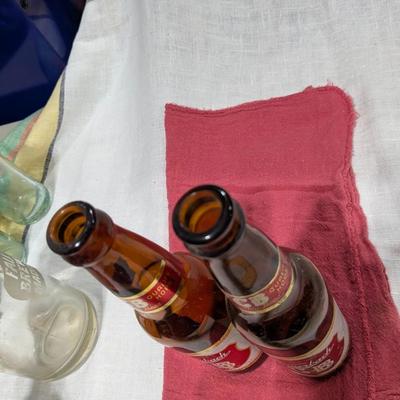 2 Fauerbach CB Beer Bottles