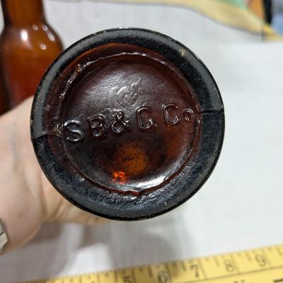 3 Fauerbach Beer Bottles