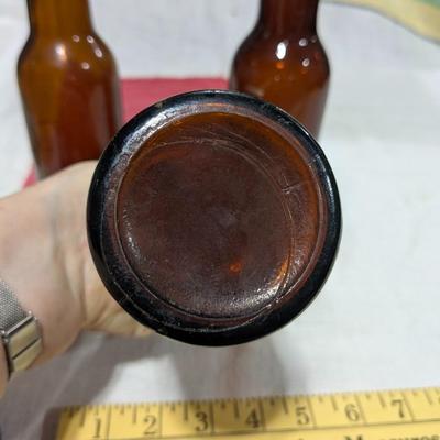 3 Fauerbach Beer Bottles