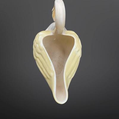 Vintage Belleek Swan Figurine