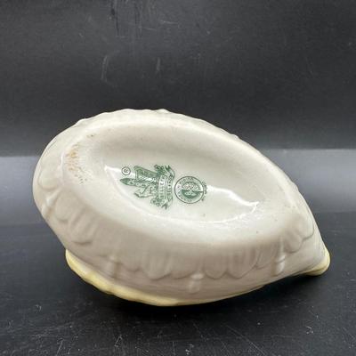 Vintage Belleek Swan Figurine