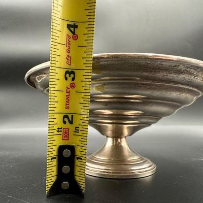 Empire Sterling Silver Weighted Pedestal Compote