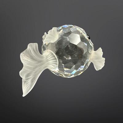 Swarovski Crystal Blowfish Figurine