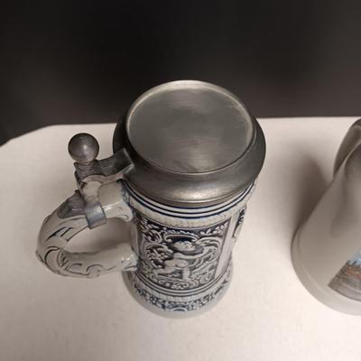GERZ STEIN FROM W. GERMANY AND A BEER MUG MARKED W. GERMANY