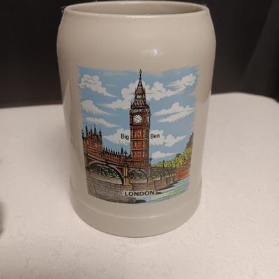 GERZ STEIN FROM W. GERMANY AND A BEER MUG MARKED W. GERMANY