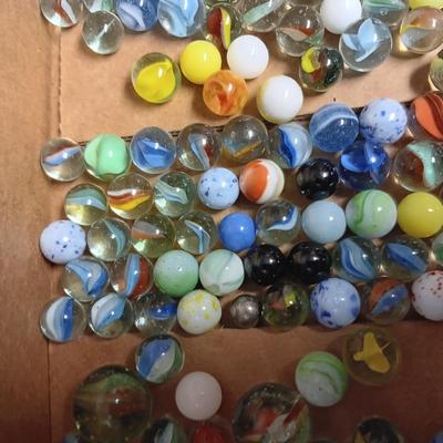 A COLLECTION OF MARBLES