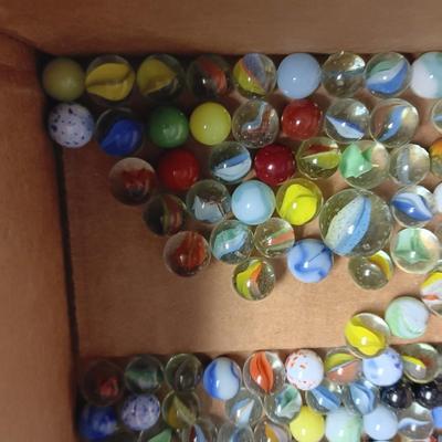 A COLLECTION OF MARBLES