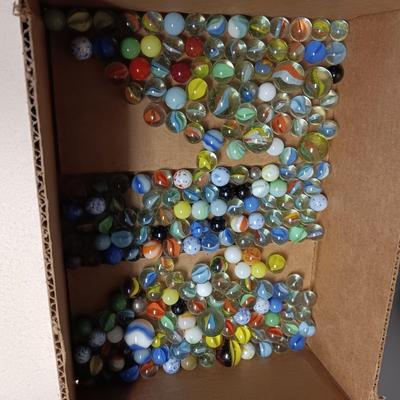 A COLLECTION OF MARBLES