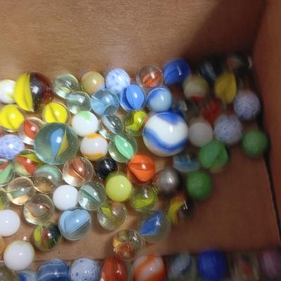 A COLLECTION OF MARBLES