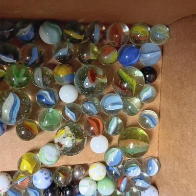 A COLLECTION OF MARBLES