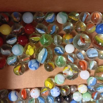 A COLLECTION OF MARBLES