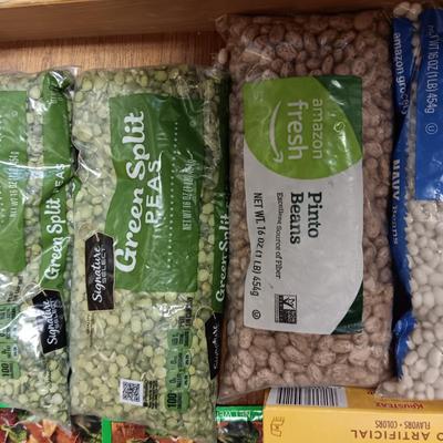 A VARIETY OF GROCERIES