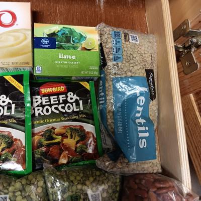 A VARIETY OF GROCERIES