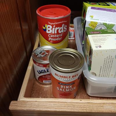 A VARIETY OF GROCERIES