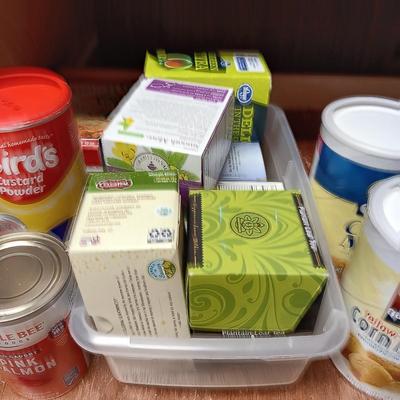 A VARIETY OF GROCERIES