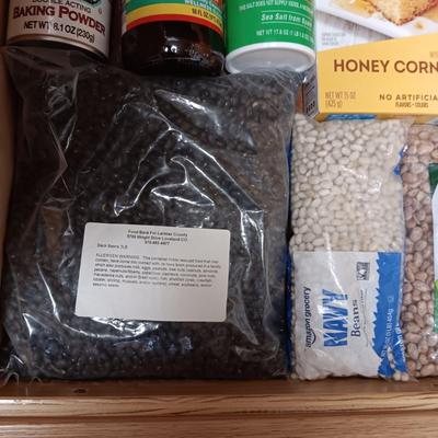 A VARIETY OF GROCERIES