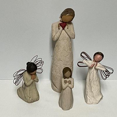 Sale Photo Thumbnail #70: Tall Figurine does have a small chip as seen in picture.