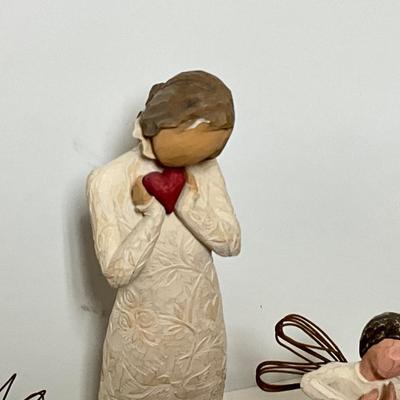 Sale Photo Thumbnail #71: Tall Figurine does have a small chip as seen in picture.