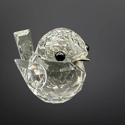 Swarovski Crystal Duck and Bird Figurines