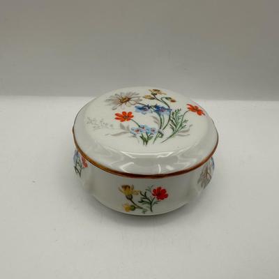 Limoges Porcelain Trinket Box