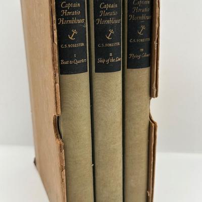 Captain Horatio Hornblower, C. S. Forester, 1939 Three Vol. Set