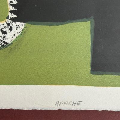 Signed & Numbered Max Papart, “Apache” 1960's