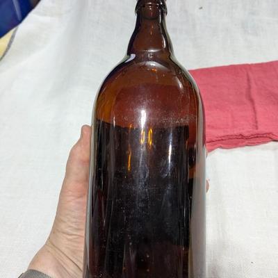 1 Qt Fauerbach CB Beer Bottle