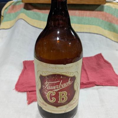 1 Qt Fauerbach CB Beer Bottle