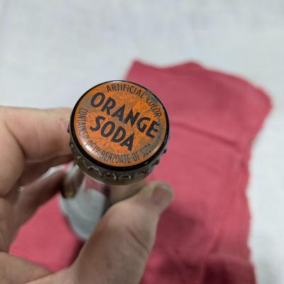Fauerbach PC Unopened Orange Soda Bottle