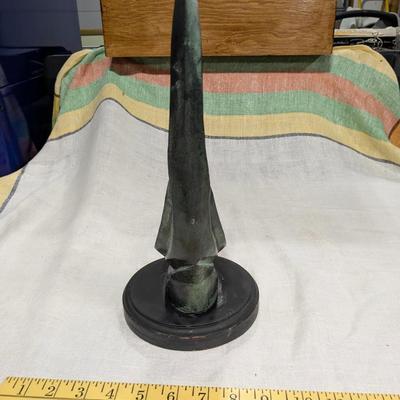 MCM Style Metal Bird Art Sculpture Figurine Made In India