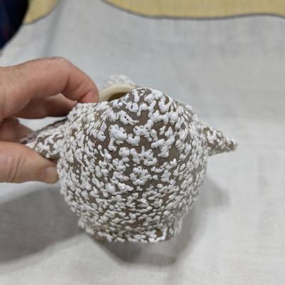 Vintage Haeger Brown Speckled Duck Planter