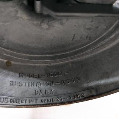 1960's "Destination Moon" Mechanical Coin Bank