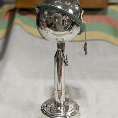 1960's "Destination Moon" Mechanical Coin Bank