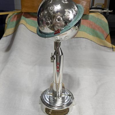 1960's "Destination Moon" Mechanical Coin Bank