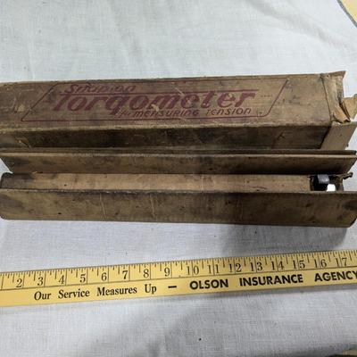 Rare Vintage Snap-On Torqometer