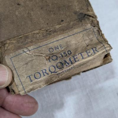 Rare Vintage Snap-On Torqometer