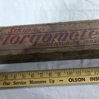 Rare Vintage Snap-On Torqometer