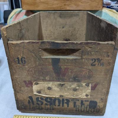 1950's Winchester Ammunition Box