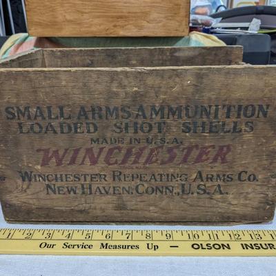1950's Winchester Ammunition Box