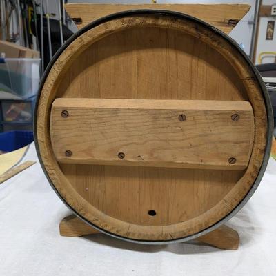 Antique No 1 New Style White Cedar Cylinder Butter Churn